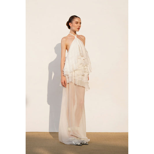 Sanrose Ruffle Gown