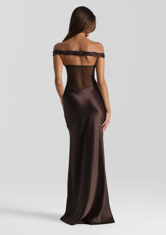 Gwyneth Gown Espresso