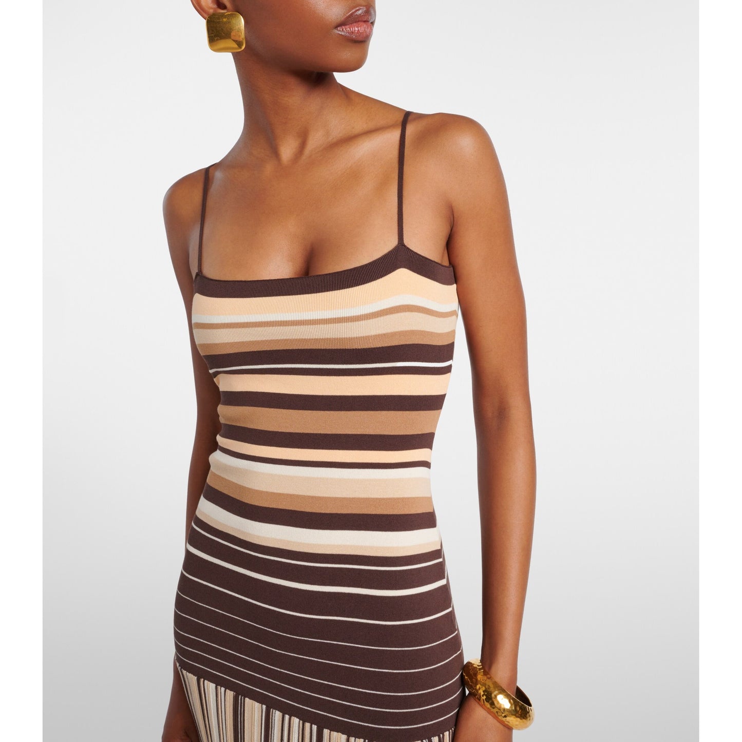 Esenia Stiped Knit Dress