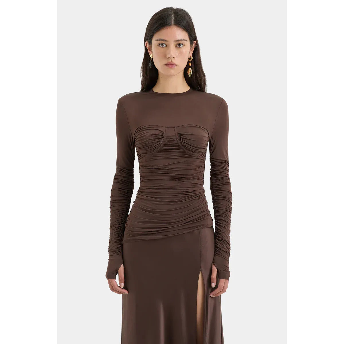 Alessia Draped Gown