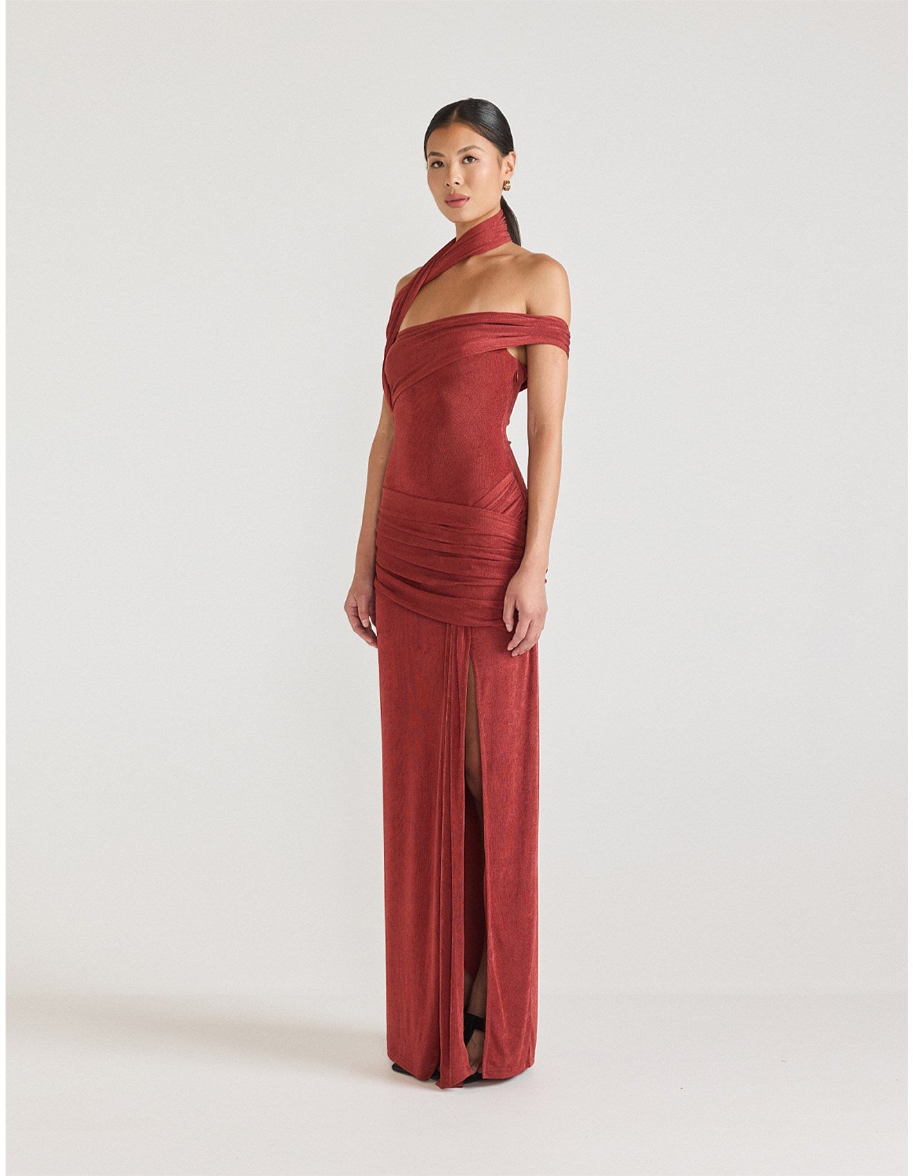 Addonia Dress Sangria