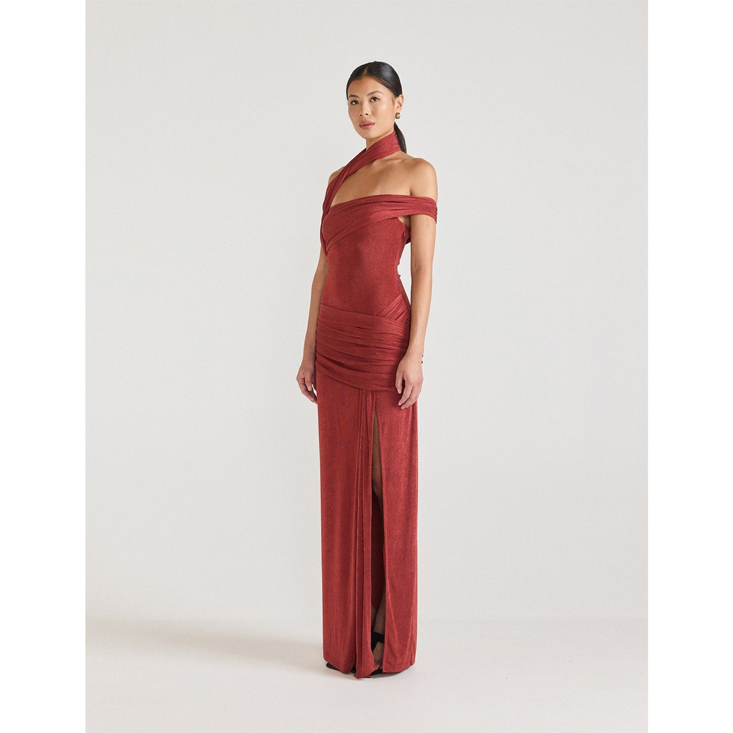 Addonia Dress Sangria