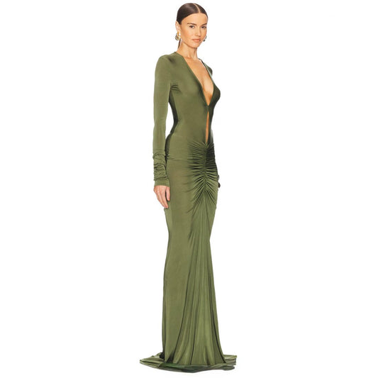 Helsa Natasha Ruched Dress