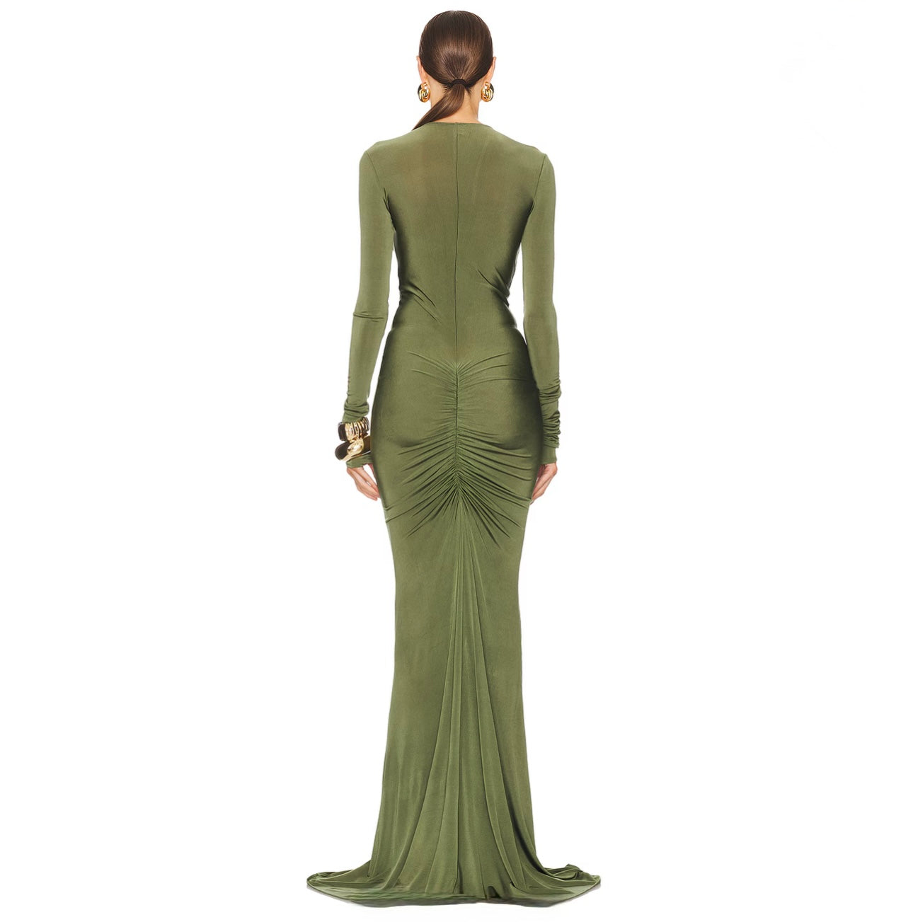 Helsa Natasha Ruched Dress