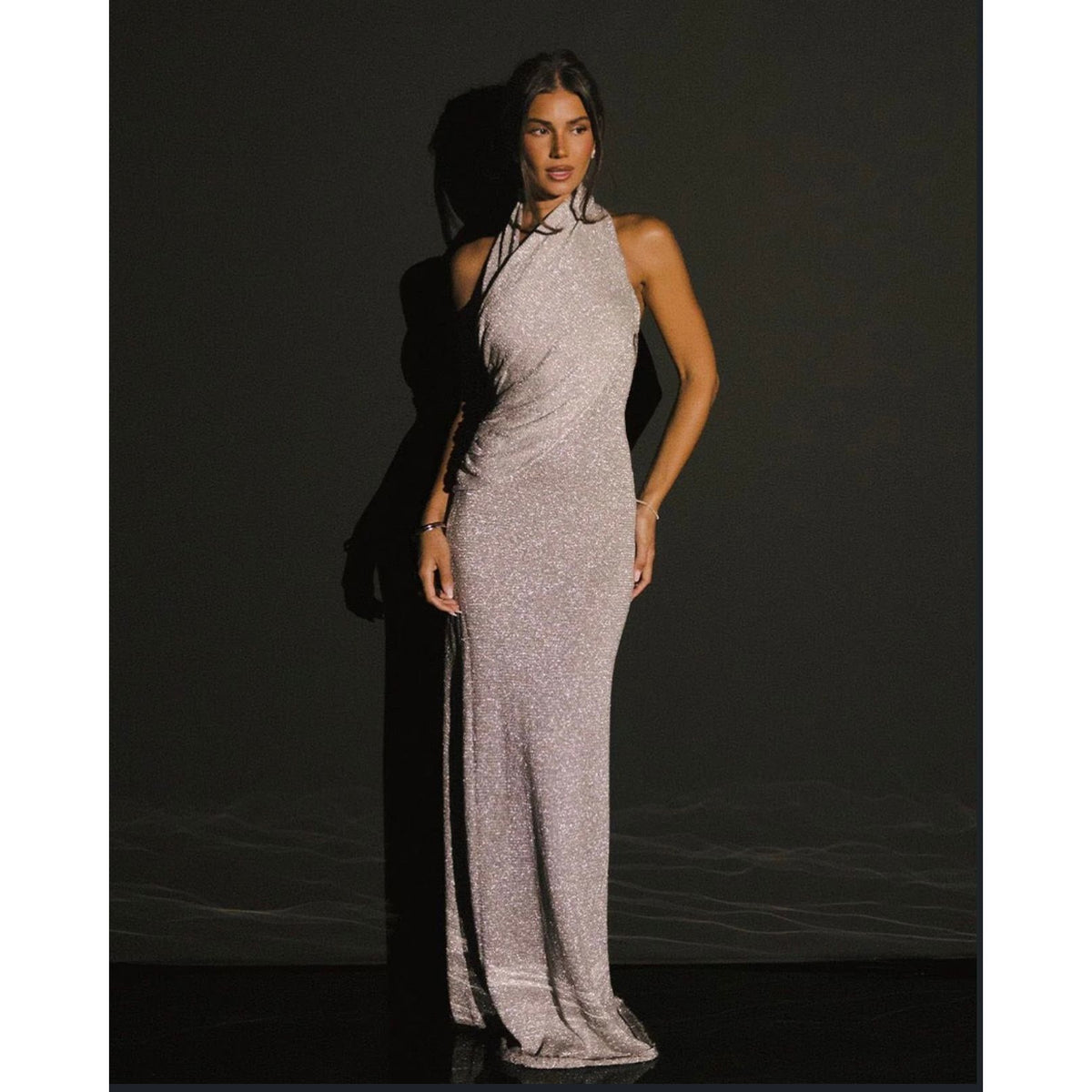 Elma Knot Halter Silver