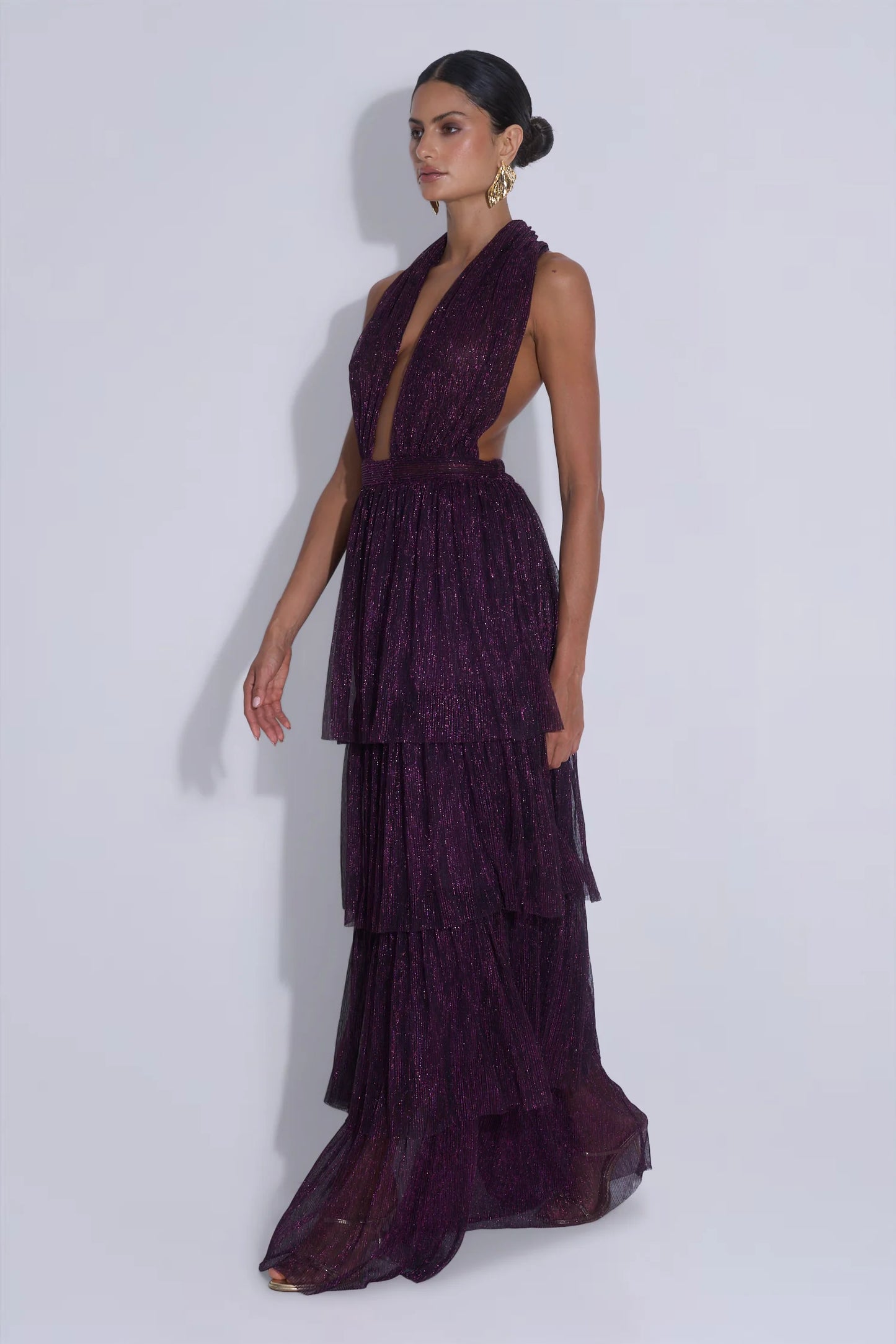 Nammos Plum Moonlight Gown