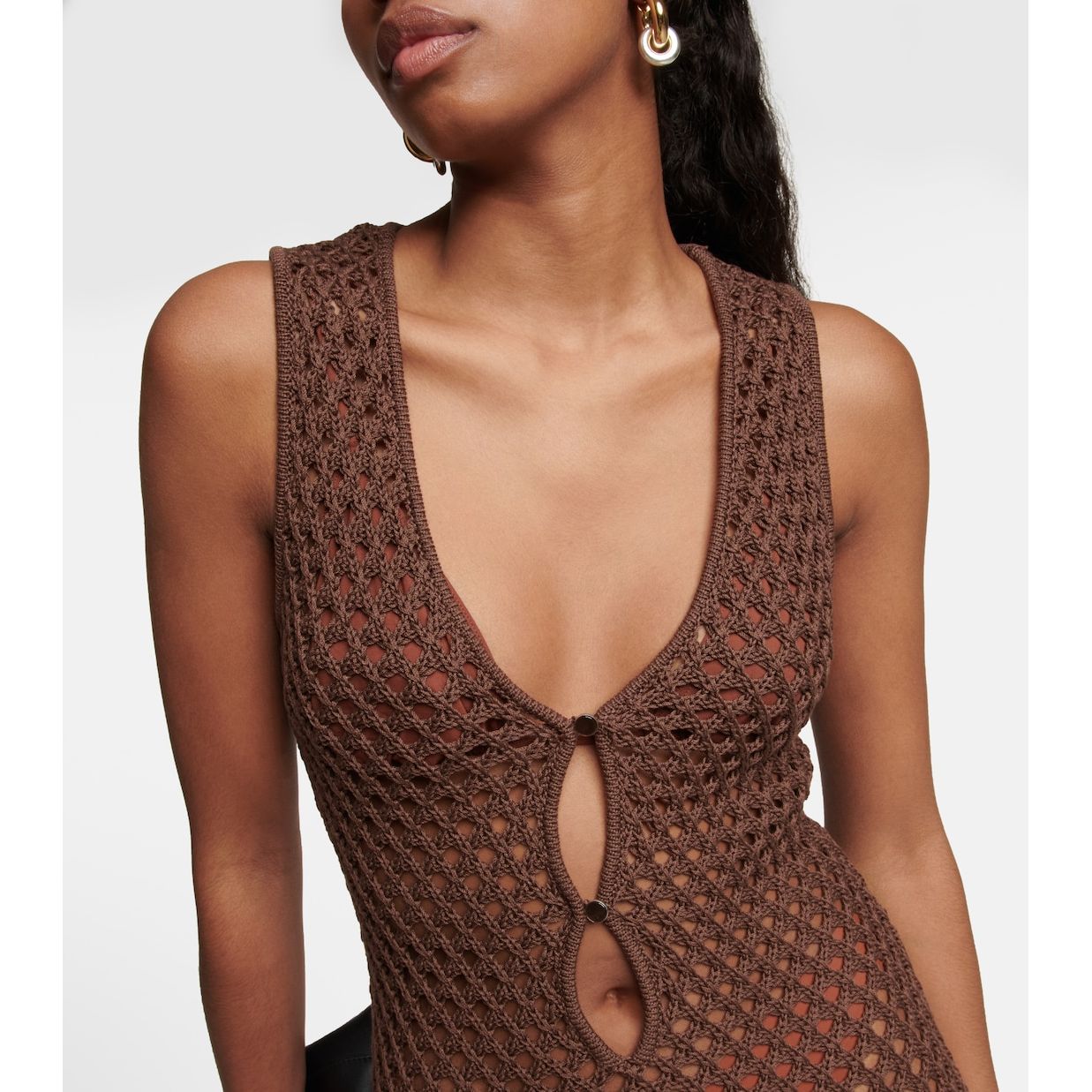 Crochet Chocolate Dress