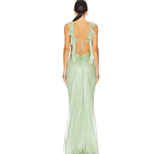 Letitia Aqua Gown