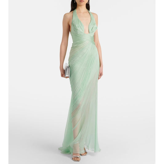 Milgros Seafoam Gown