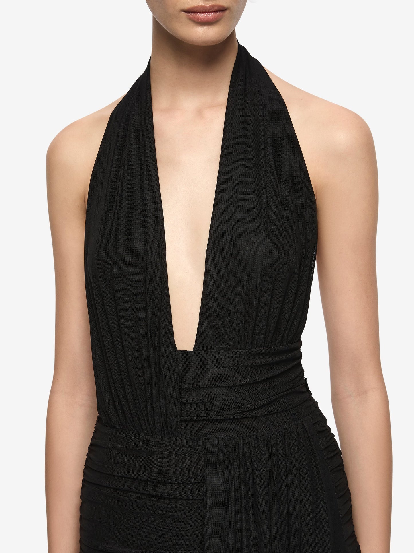 Cassis Drape Maxi