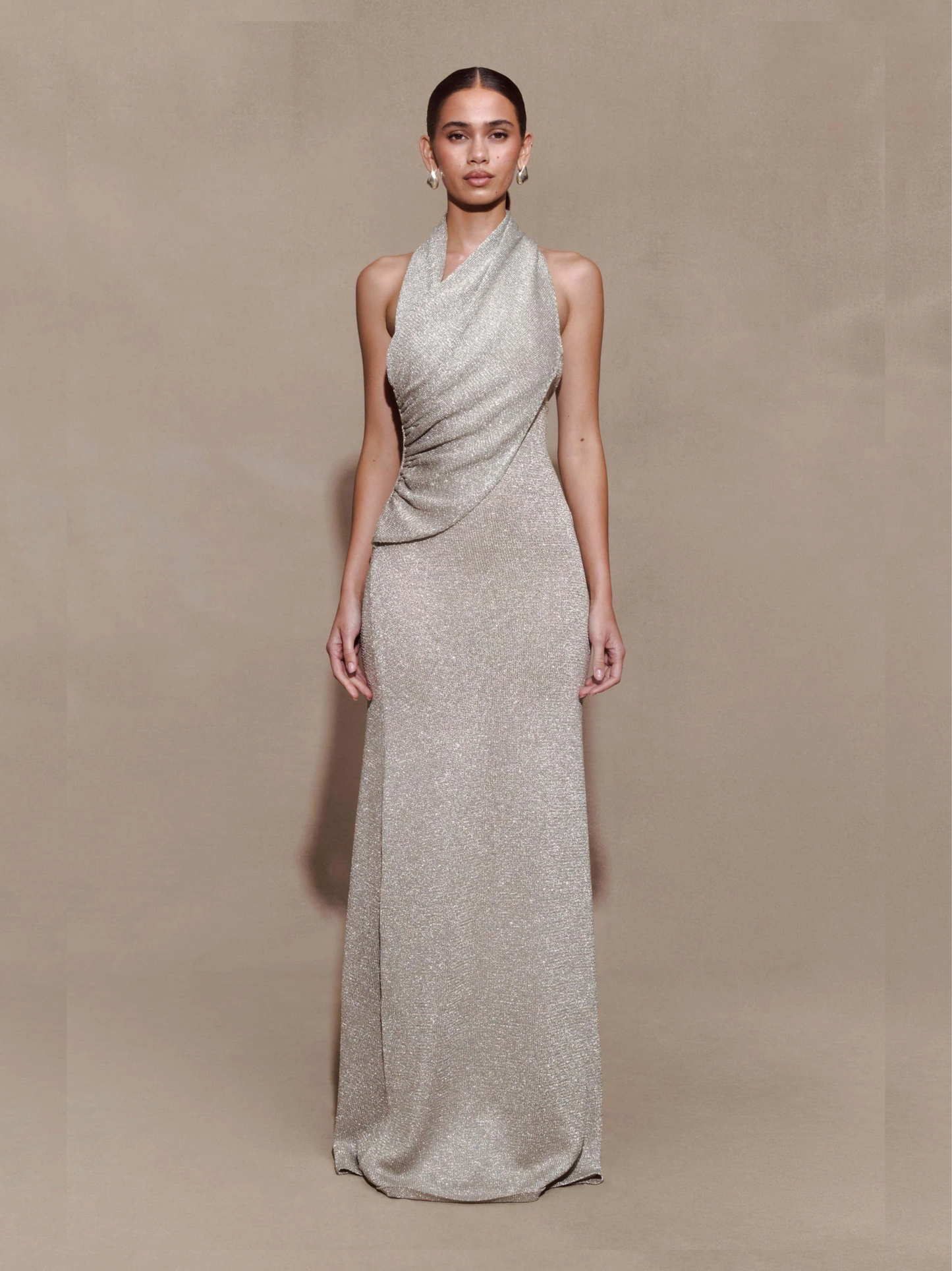 Elma Knot Halter Silver