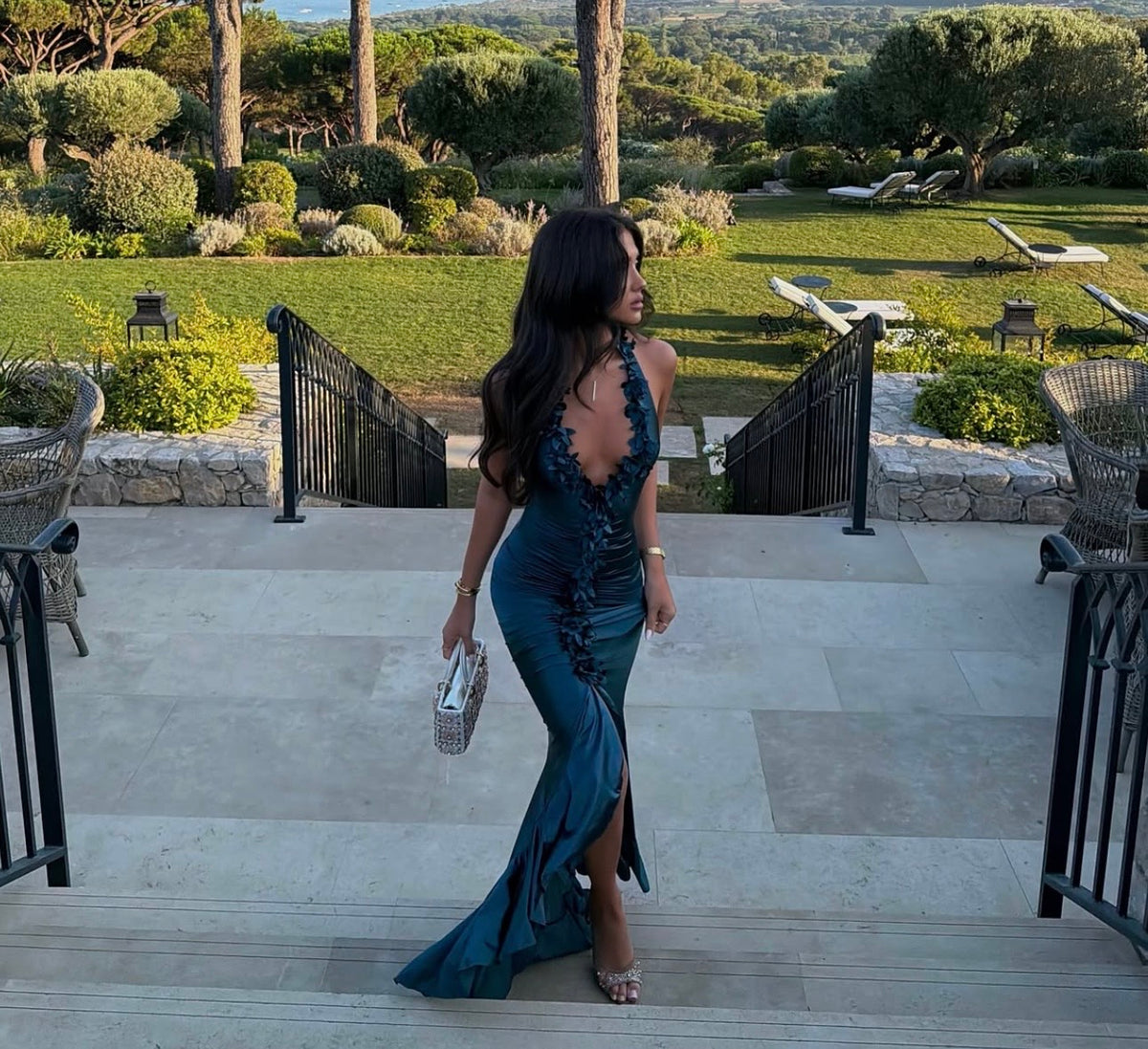 Gianni Floral Dress