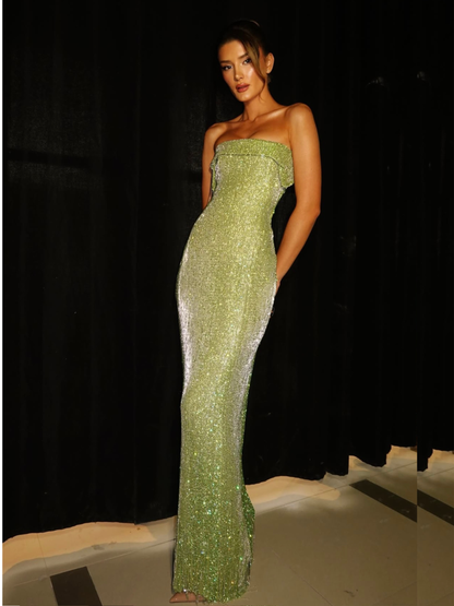 Gloria Green Rhinestone