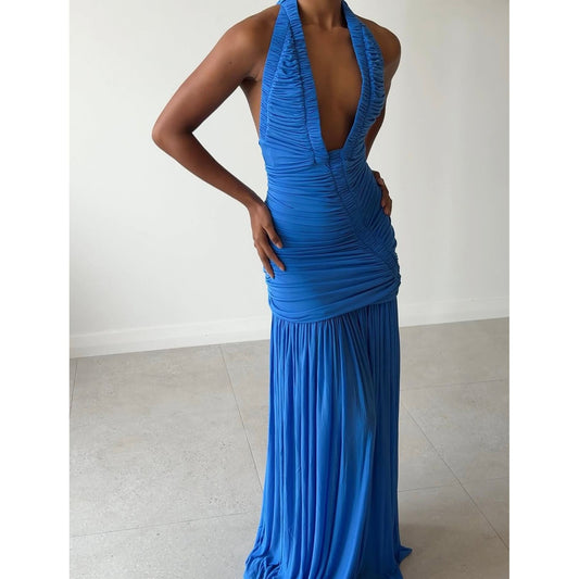 Orion Lapis Gown