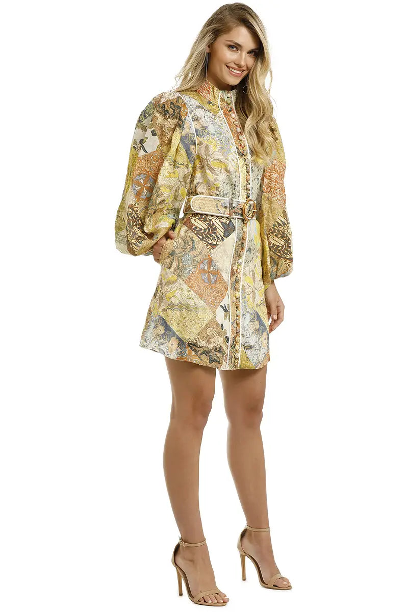 Brightside A-line Mini Dress