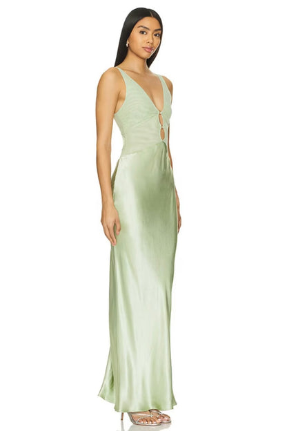 Hacie Maxi Dress Avocado