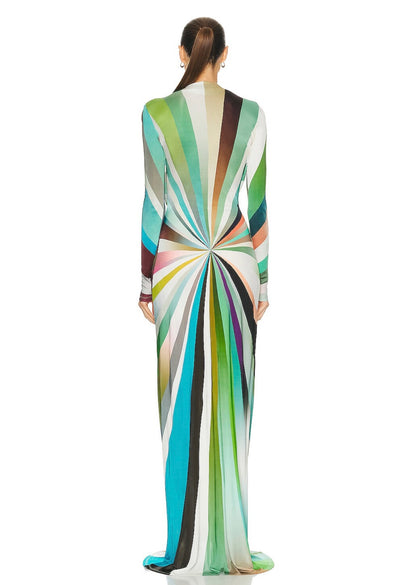 Lonny Sun Ray Printed Maxi
