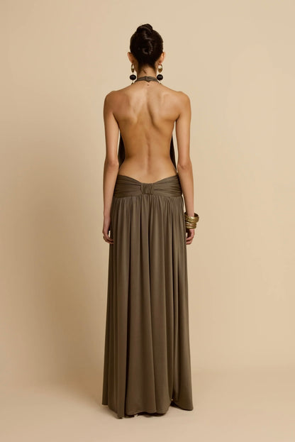 Santina Dress Khaki