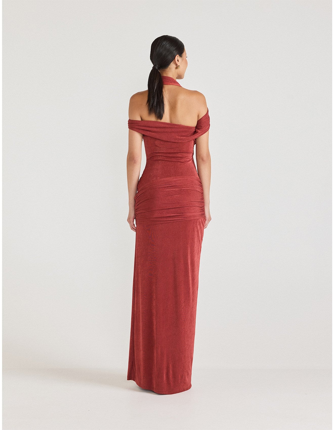 Addonia Dress Sangria