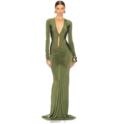 Helsa Natasha Ruched Dress