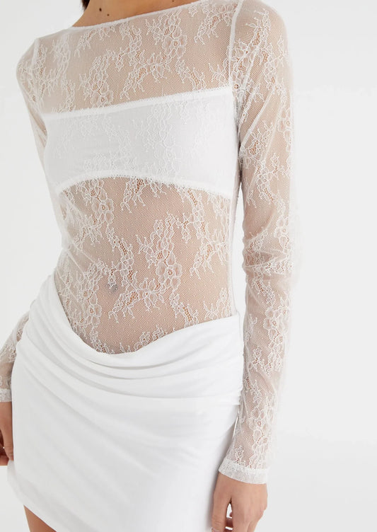 Yana Lace Mini Dress