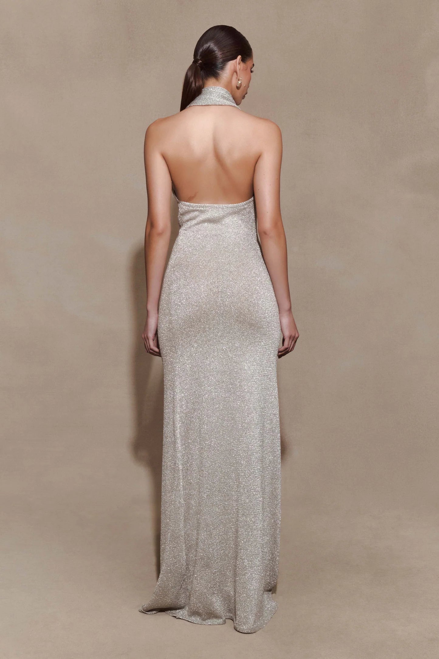 Elma Knot Halter Silver