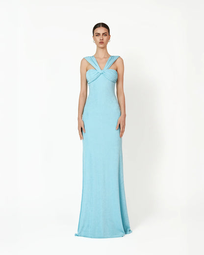 Kamelia Dress Blue
