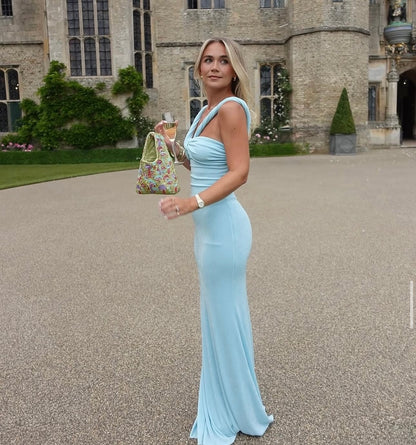 Kamelia Dress Blue