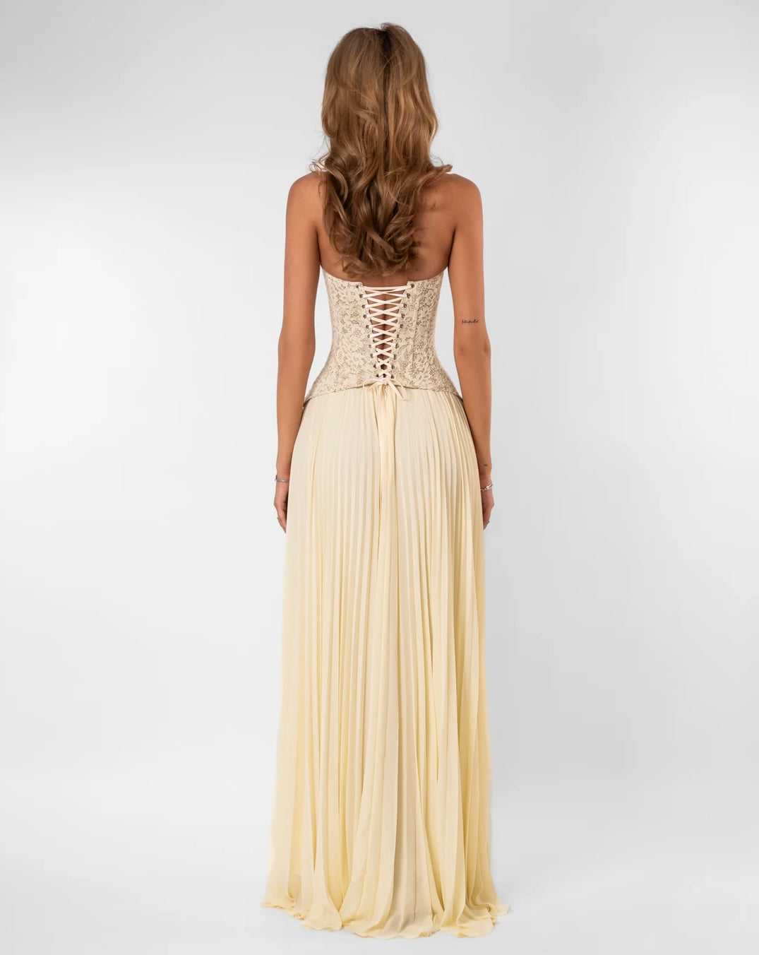 Gaia Dress Butter Yellow