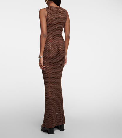 Crochet Chocolate Dress