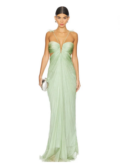 Letitia Aqua Gown