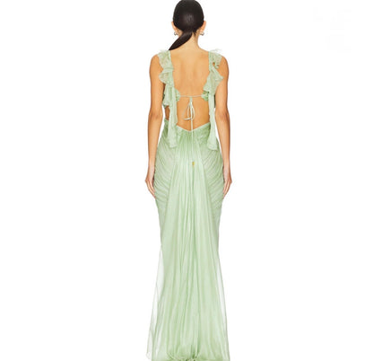 Letitia Aqua Gown