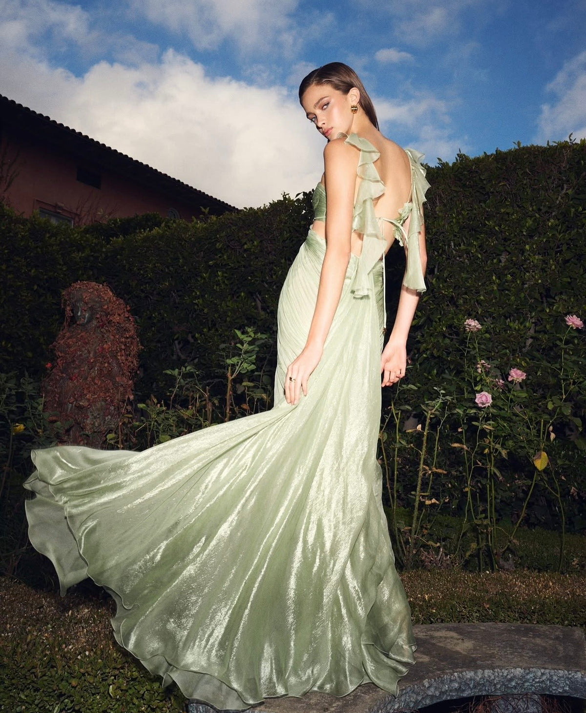 Letitia Aqua Gown