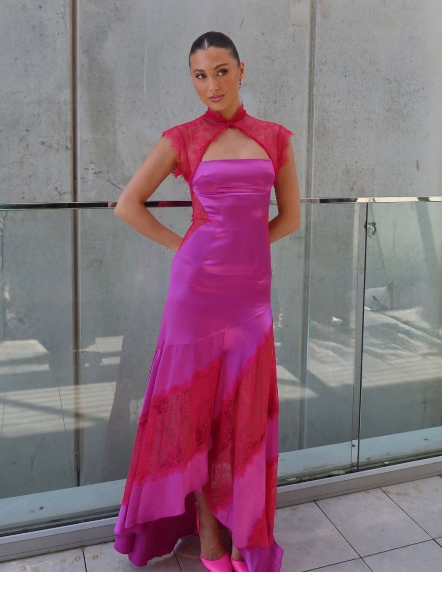 Magenta Gown