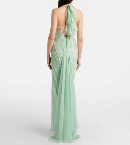 Milgros Seafoam Gown