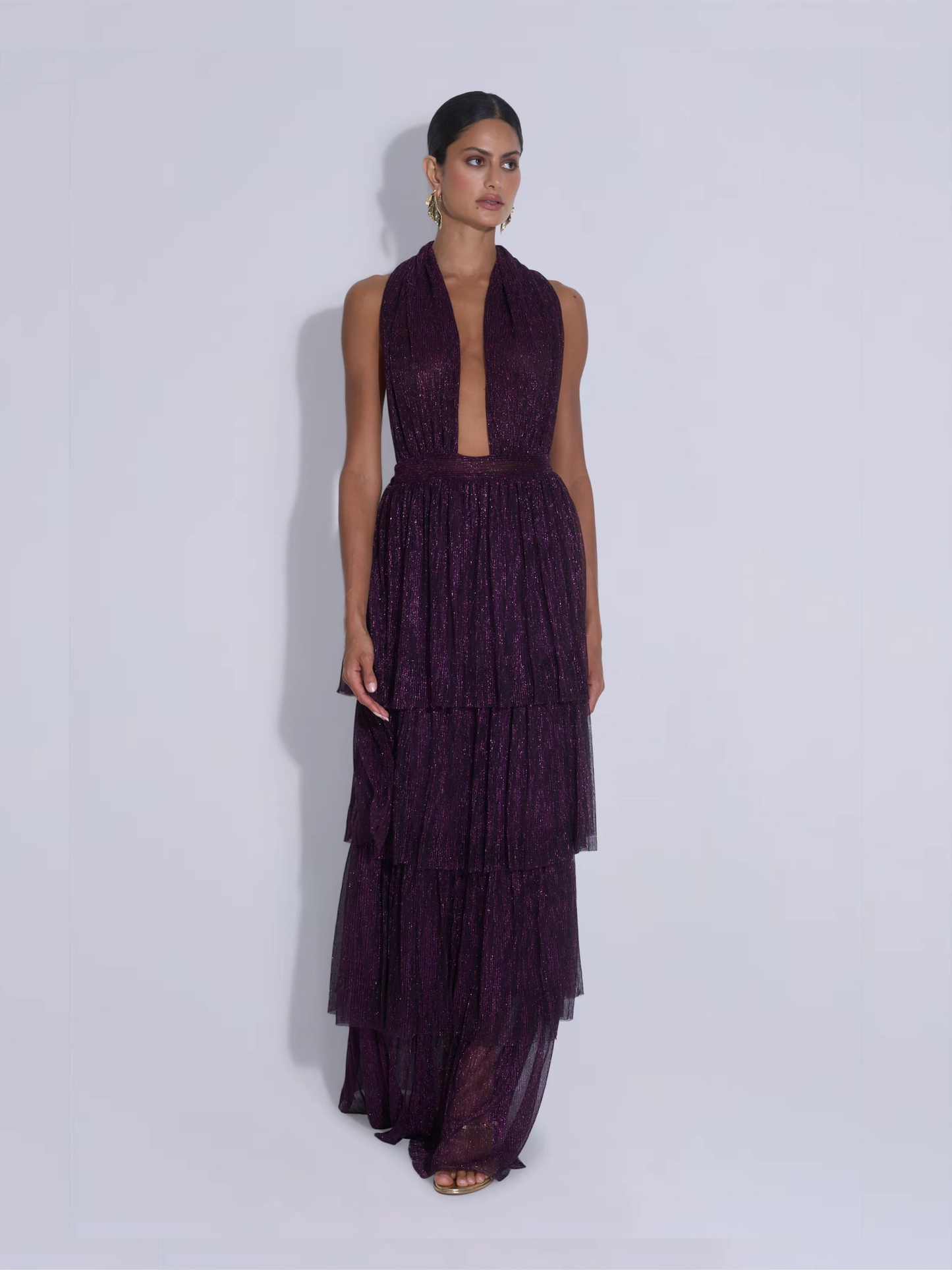 Nammos Plum Moonlight Gown